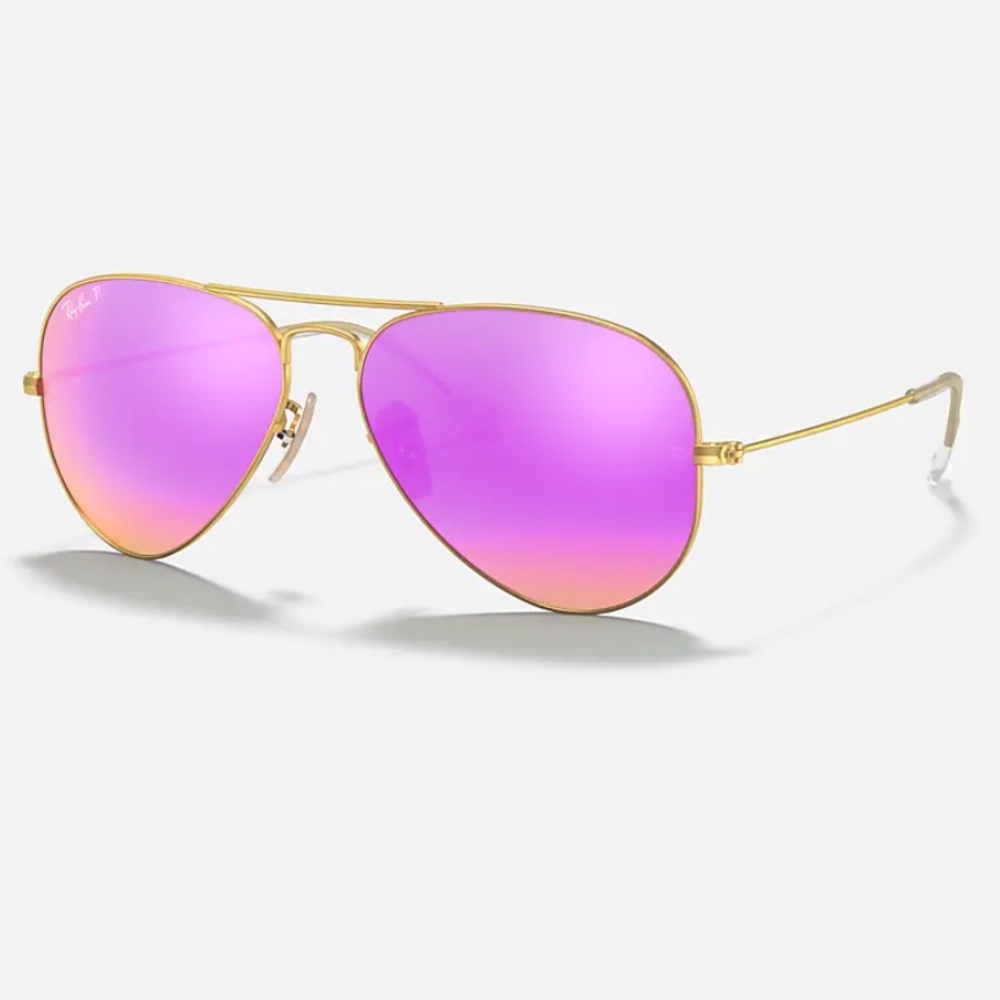 Ray Ban Women’s Aviator Polarized Sunglasses